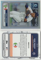 2020 Bowman Chrome Spanning the Globe Refractor #STG-IP Isaac Paredes