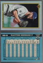 2020 Bowman Chrome 1990 Bowman Refractor #90B-CK Clayton Kershaw