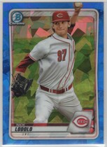 2020 Bowman Chrome Prospects Sapphire Edition #BCP-39 Nick Lodolo