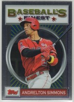 2020 Finest Flashbacks #7 Andrelton Simmons