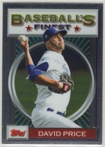 2020 Finest Flashbacks #52 David Price