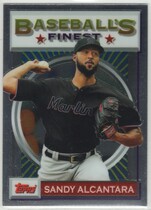 2020 Finest Flashbacks #60 Sandy Alcantara