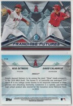 2020 Bowman Chrome Draft Franchise Futures #FF-DR David Calabrese|Reid Detmers