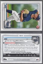 2020 Bowman Draft #BD-40 Jj Goss