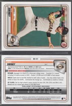 2020 Bowman Draft #BD-91 Nick Swiney