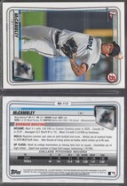 2020 Bowman Draft #BD-112 Zach Mccambley