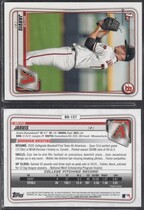 2020 Bowman Draft #BD-127 Bryce Jarvis