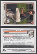 2020 Bowman Draft #BD-148 Rj Dabovich