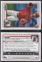 2020 Bowman Draft #BD-169 Jeremiah Jackson