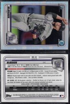 2020 Bowman Chrome Draft Refractor #BD-43 Chris Mcmahon