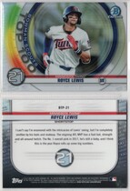 2020 Bowman Chrome Scouts Top 100 Refractor #BTP-21 Royce Lewis