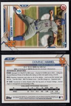 2021 Bowman Draft 1st Edition #BD-60 Dominic Hamel