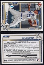 2021 Bowman Draft 1st Edition #BD-73 Ben Kudrna