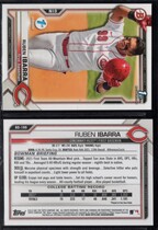 2021 Bowman Draft 1st Edition #BD-189 Ruben Ibarra