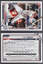 2021 Bowman Draft #BD-70 Cal Conley