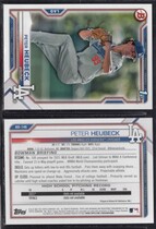 2021 Bowman Draft #BD-146 Peter Heubeck