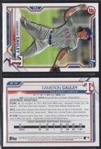 2021 Bowman Draft #BD-192 Cameron Cauley