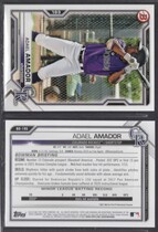 2021 Bowman Draft #BD-195 Adael Amador