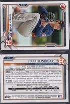 2021 Bowman Prospects #BP-9 Forrest Whitley