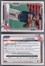 2021 Bowman Prospects #BP-113 Cj Chatham