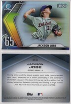 2022 Bowman Chrome Bowman Scouts Top 100 #BTP-65 Jackson Jobe