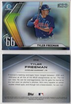 2022 Bowman Chrome Bowman Scouts Top 100 #BTP-66 Tyler Freeman