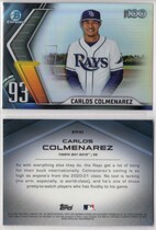 2022 Bowman Chrome Bowman Scouts Top 100 #BTP-93 Carlos Colmenarez