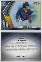 2022 Bowman Chrome Bowman Scouts Top 100 #BTP-98 Greg Jones