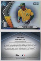 2022 Bowman Chrome Bowman Scouts Top 100 #BTP-100 Pedro Pineda