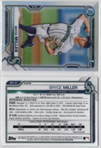 2021 Bowman Chrome Draft Refractor #BDC-64 Bryce Miller
