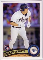 2011 Topps Update #US240 Blake Tekotte