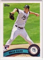 2011 Topps Update #US282 Brad Hand