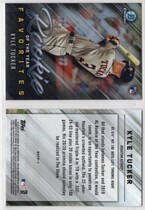 2019 Bowman Chrome Rookie of the Year Favorites #ROYF-1 Kyle Tucker