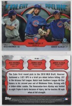 2019 Bowman Chrome Talent Pipeline #TP-CHI Adbert Alzolay|Nico Hoerner|Thomas Hatch