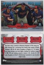 2019 Bowman Chrome Talent Pipeline #TP-MIN Alex Kirilloff|Brent Rooker|Nick Gordon