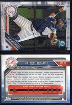 2019 Bowman Chrome Prospects #BCP-46 Anthony Seigler