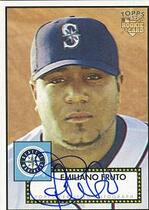2006 Topps 52 Signatures #52S-EF Emiliano Fruto