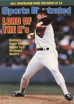 1998 Fleer Sports Illustrated Then and Now Covers #8C Roger Clemens
