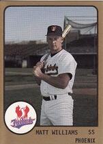 1988 ProCards Phoenix Firebirds #56 Matt Williams