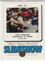 1994 Leaf Slideshow #7 Juan Gonzalez