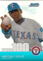 2010 Bowman Chrome Topps 100 Prospects Refractors #TPC14 Neftali Feliz