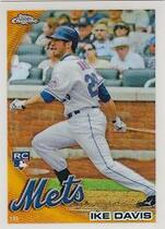 2010 Topps Chrome Wrapper Redemption Refractors #184 Ike Davis