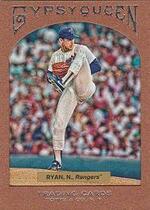 2011 Topps Gypsy Queen Framed Paper Red/Bronze #100 Nolan Ryan