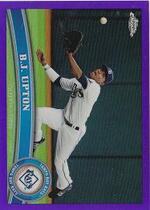 2011 Topps Chrome Purple Refractors #123 B.J. Upton