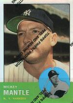 1996 Topps Mickey Mantle Commemorative Finest Refractors #13 Mickey Mantle