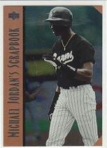 1995 Upper Deck Minors Michael Jordans Scrapbook #MJ6 Michael Jordan