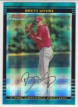 2002 Bowman Chrome X-Fractors #284 Brett Myers