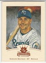 2002 Donruss Diamond Kings Bronze Foil #42 Carlos Beltran