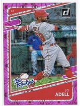2021 Donruss The Rookies Pink Fireworks #2 Jo Adell