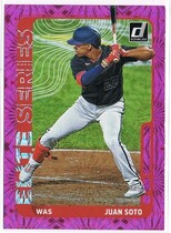 2021 Donruss Elite Series Pink Fireworks #ES1 Juan Soto